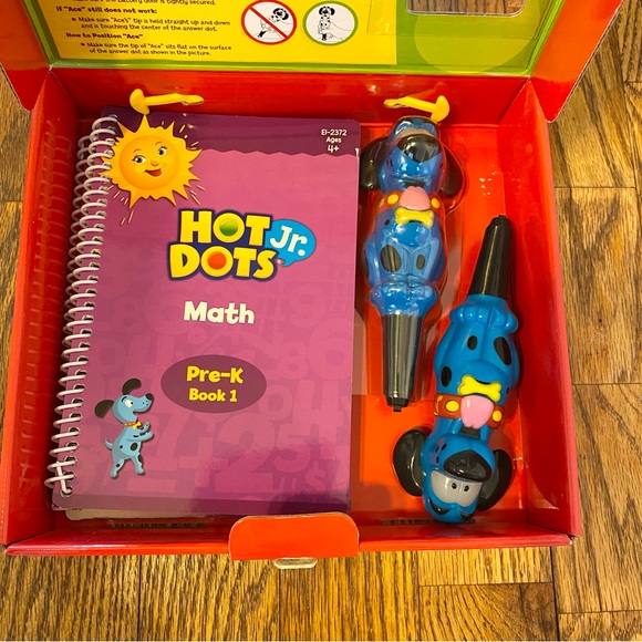 Educational Insights Hot Dots Jr Pre-K Math & Reading (Bonus Kinder Reading) - Picture 3 of 5